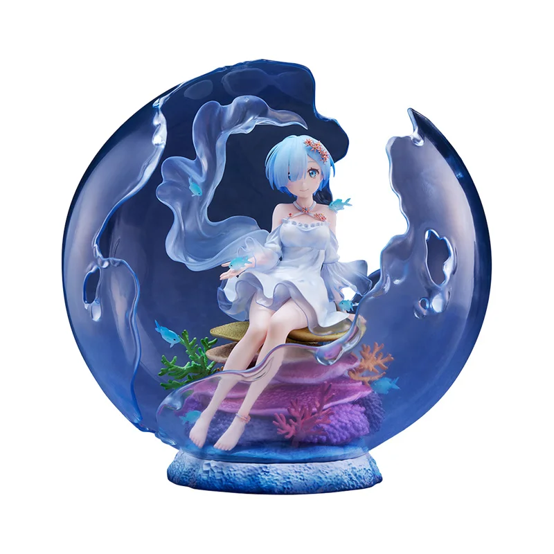 

Pre Sale Anime Re:life In A Different World From Zero Rem Water Polo Action Figure Model Desktop Ornaments Collectibles Toy Gift