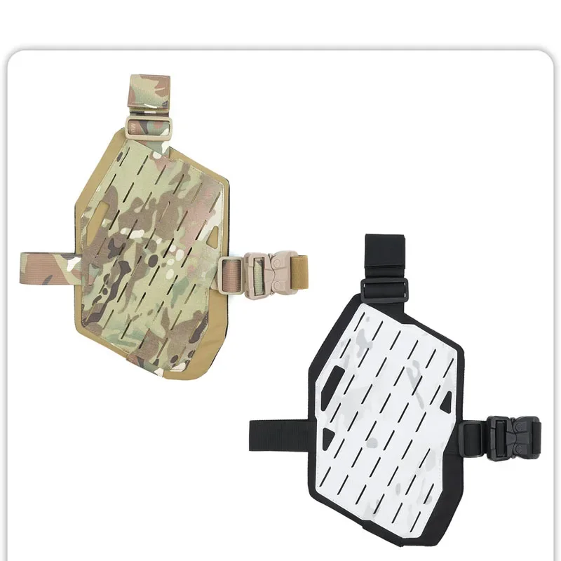 Фото Тактическая кобура DMGear Molle с подсумком для магазинов, защитой бедра, для Glock, охоты, страйкбола, креплением на левую ногу. №3