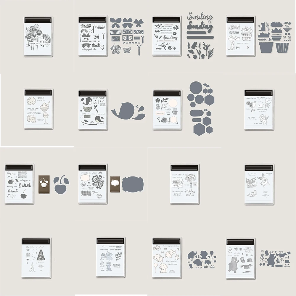 2022 Diy Скрапбукинг друзья чашка для сладких людей птица дерево кот слон медведь