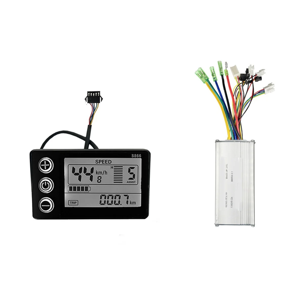 

Electric Bicycle Mountain Bike Scooter LCD LCD Meter Controller Jiannuo Small Kit, 500W Applicable