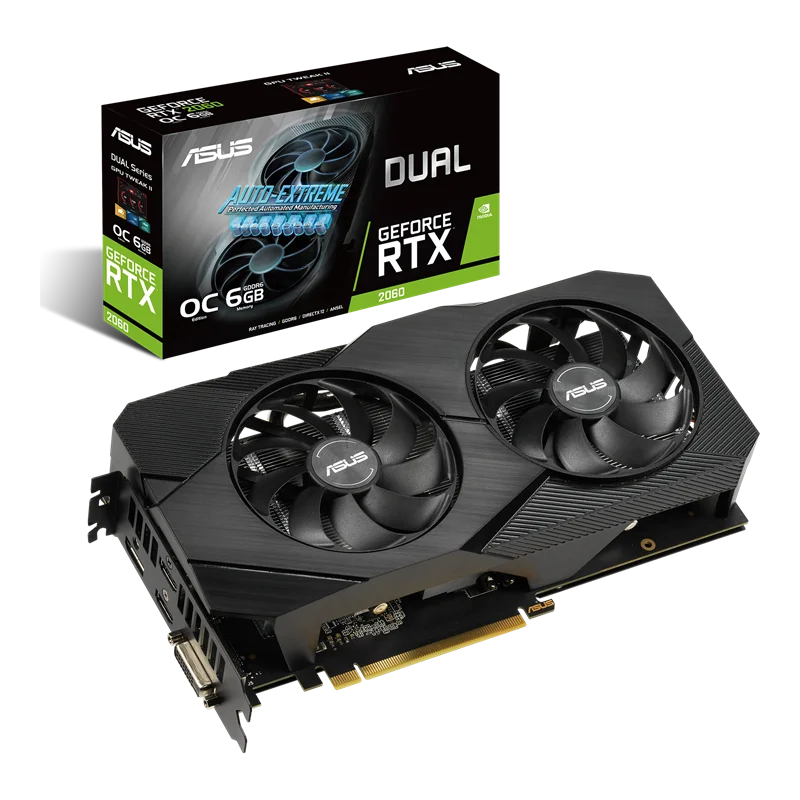 

Geforce RTX2060 6G DUAL RTX 2060 6G EVO DDR6 Gaming Mining Rig Brand New GPU Original Model Graphics Card New Arrival Video Card