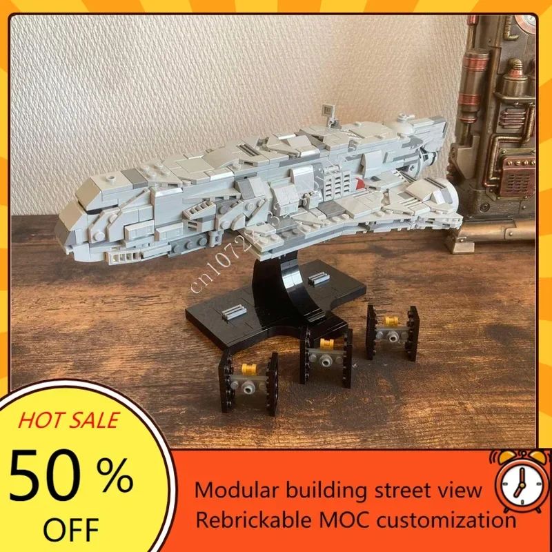 Фото 691 шт. Gozanti-Class Cruiser Midi-Scale Space War Military MOC SpaceShip Боевая модель Пазлы на заказ DIY Образовательная модель ToyGift №1