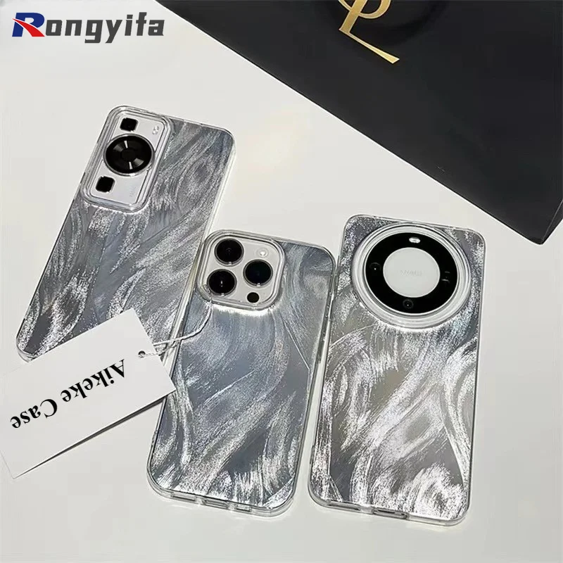 Чехол для телефона Huawei Y9S Nova Y70 Plus Y90 Y91 Y72 12i Mate 60 50 40 30 Pro противоударный мягкий чехол