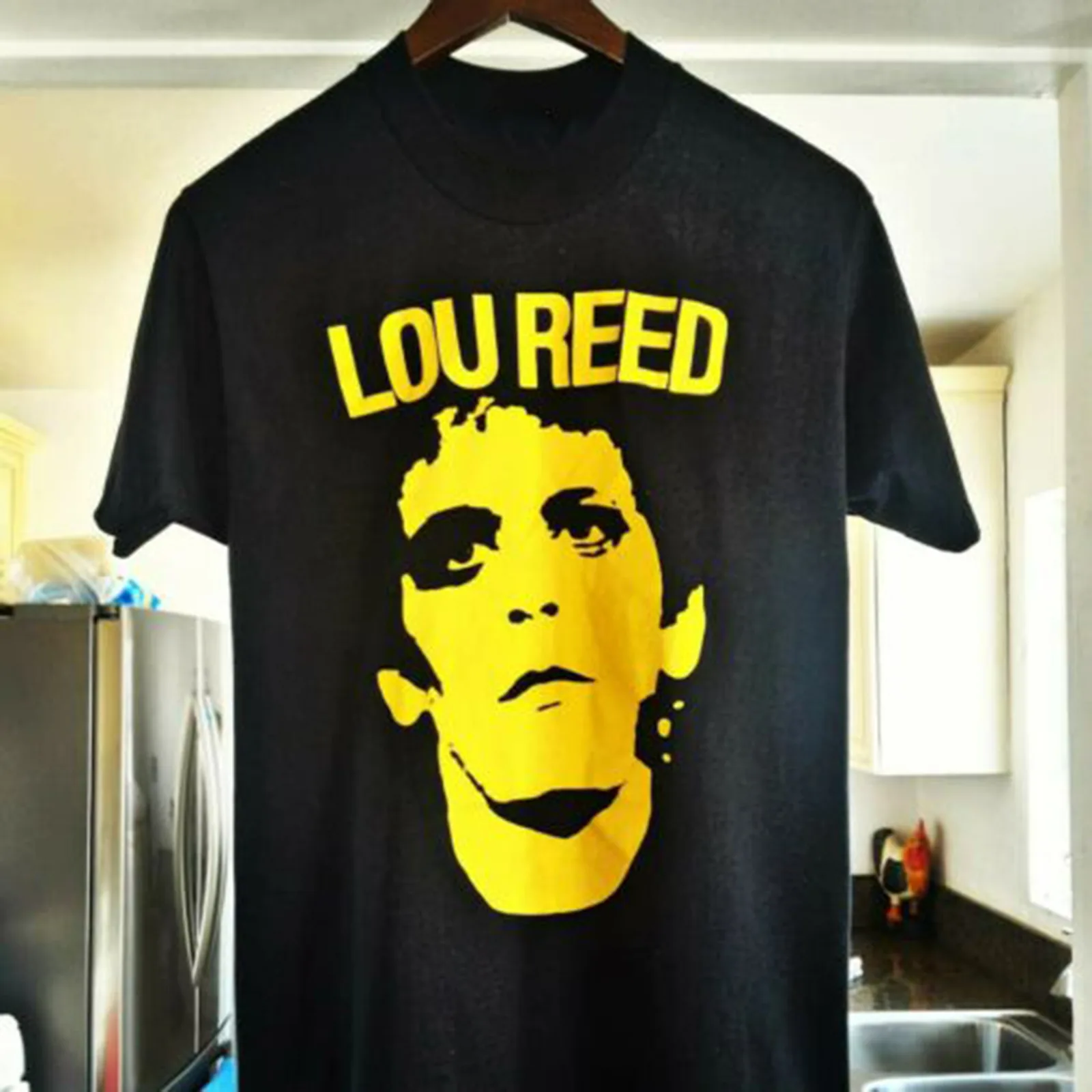 Черная футболка Lou Reed The Velvet Underground размер S M L 234XL хлопок MR051