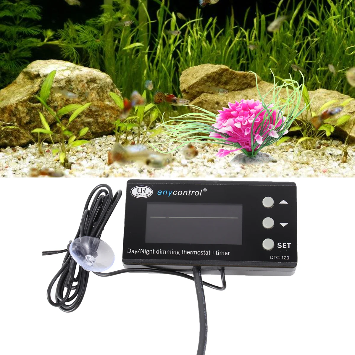 

Practical Aquarium Thermostat Durable Reptile Temperature Controller Pet Breeding Thermostat with AU Plug