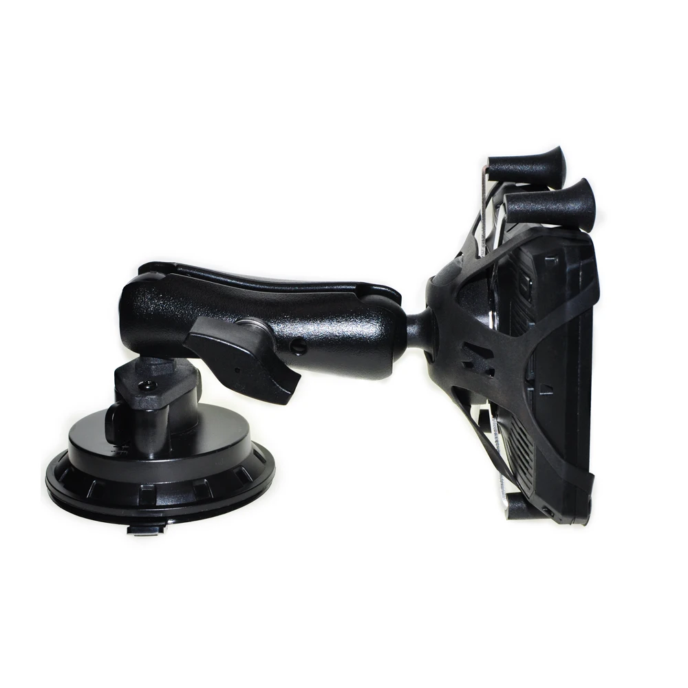 X-Grip Mount Bracket+ Double Socket Arm RAM B Size 1-inch Ball+Car Cup Bracket Stand Holder for Garmin ZUMO XT XT2 Overlander