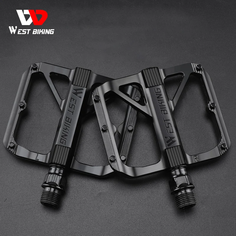

Part Pedal NEW Design MTB Cycling Ultralight Pedal Bike Bicycle Sealed DU Bearing Pedals Aluminum Alloy CRMO Non-slip Cleat Bike