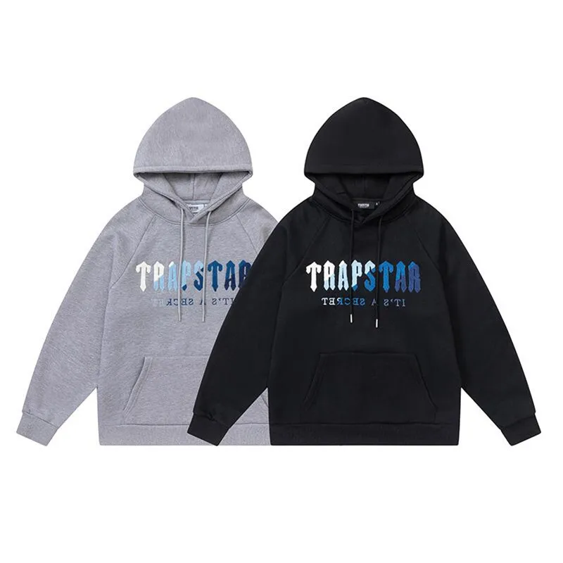 

Men Trapstar London Hoodie Embroidered Sweatshirt Sweatpants Suits Tracksuits Hooded Pullover Sweater Jogger Pants For Man