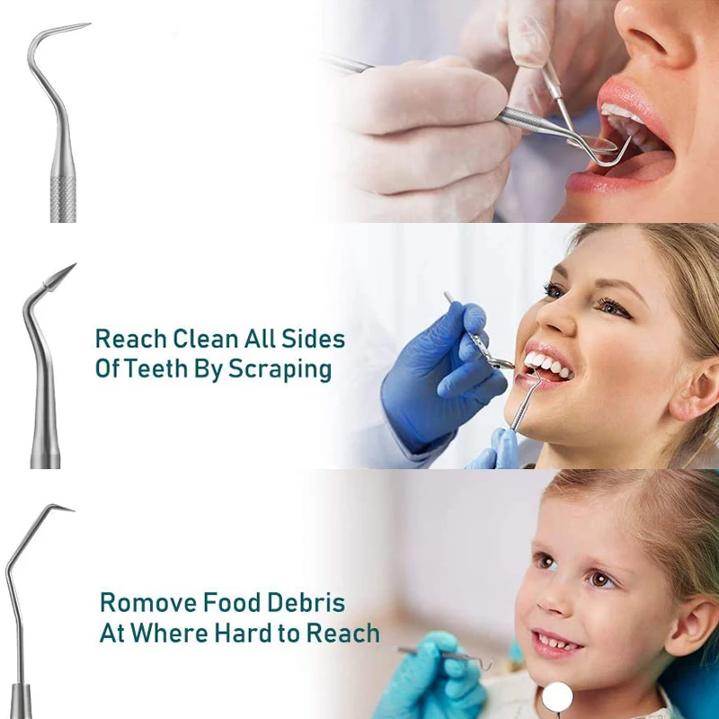 Набор Для Ухода За Зубами С Пинцетом Из Нержавеющей Стали Стоматологическое