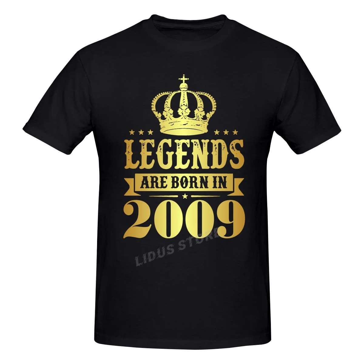 

Legends Are Born In 2009 13 Years For 13th Birthday Gift T-shirt Harajuku Streetwear 100% Cotton Graphics Tshirt Brands Tee Top