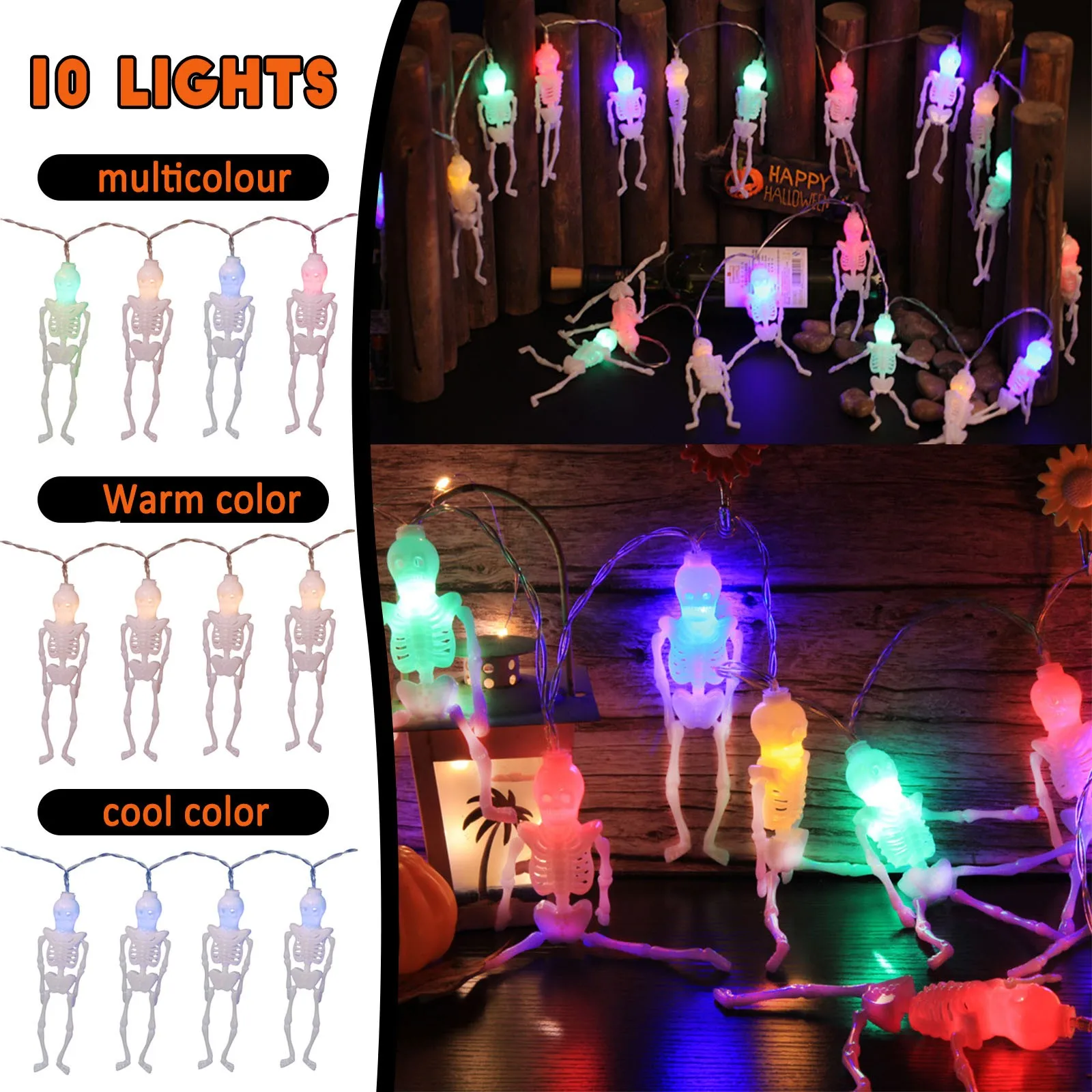 

Halloween Decorative Lights Battery Powered Marquee Sign Big in The Dark Writing Board for Kids Light Decoration for Bedrooms