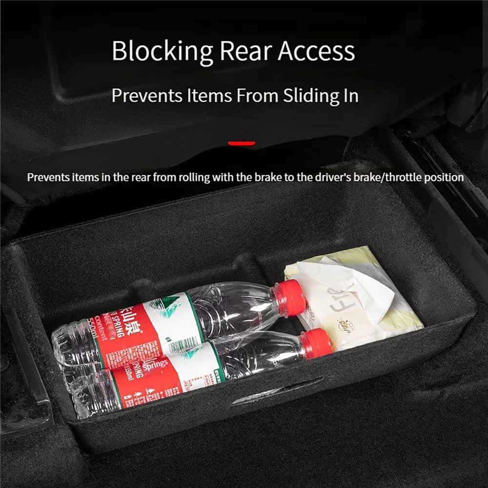 

Under-Seat Storage Box Hidden Box Storage Shelf Box Car Accessories for Model Y
