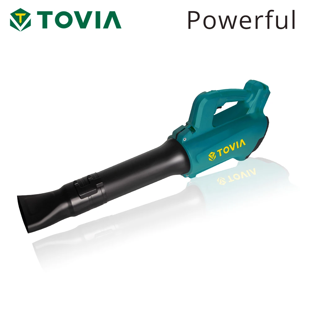 T TOVIA  21V Brushless Cordless Electric Leaf Blower 460 CFM and 120 MPH for Garden Cleaning Home Gardening work with No Battery