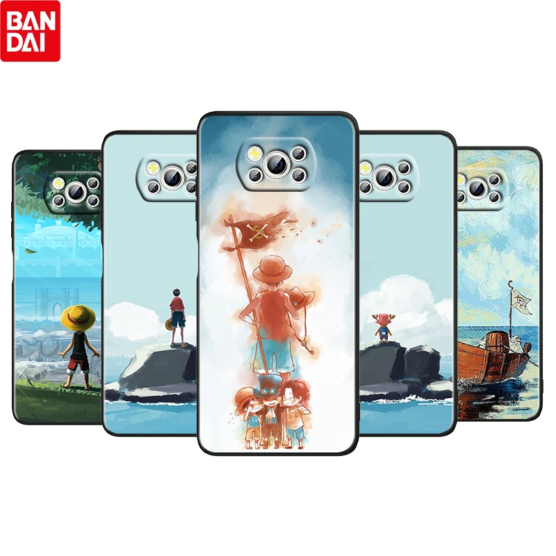 

Anime One Piece Luffy Zoro For Xiaomi Poco X3 NFC F3 GT M4 M3 M2 F2 X2 Pro Silicone Soft Black Phone Case Funda Coque Capa Cover