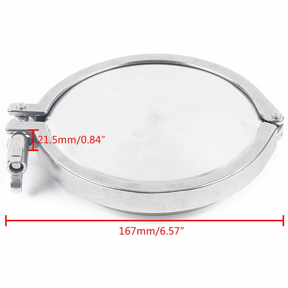 

Pipe Fittings End Cap 6inch(167*21.5mm) Clamp Gasket Sanitary Clamp Silver