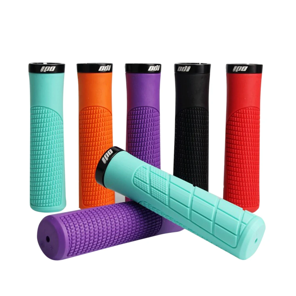 

Bikes Handlebar Grips Bicycle Grips MTB Bike Handbar Grips Rubber Non-slip Bilateral Lock Cycling Bmx Handle Grips