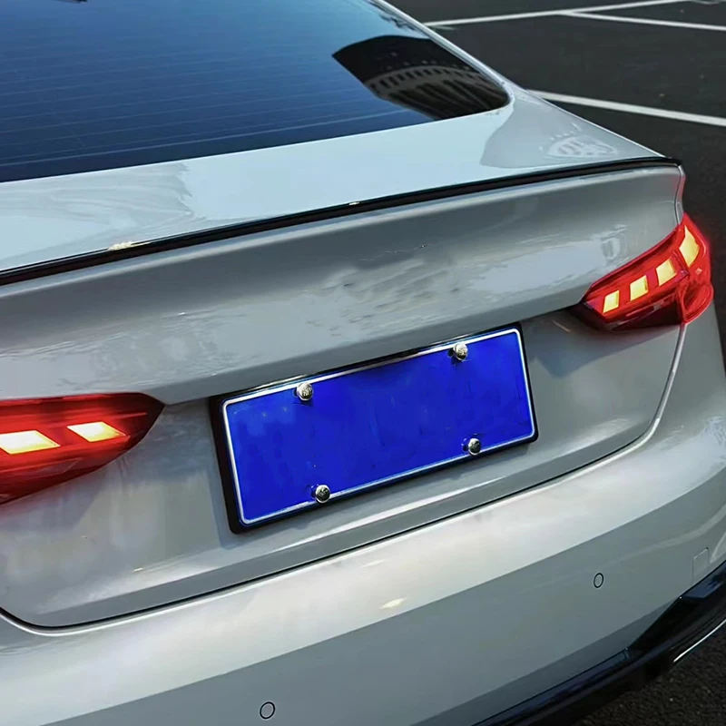 Спойлер для Audi A5 S5 RS5 2017 18 19 20 2021 только 4 дверей из АБС-пластика задний спойлер