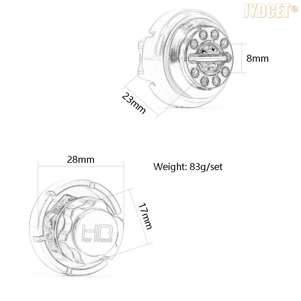 #86804 # Z260 Z680 алюминиевые 17 мм шестигранные втулки с ЧПУ замком w/ 5 набор зубчатых