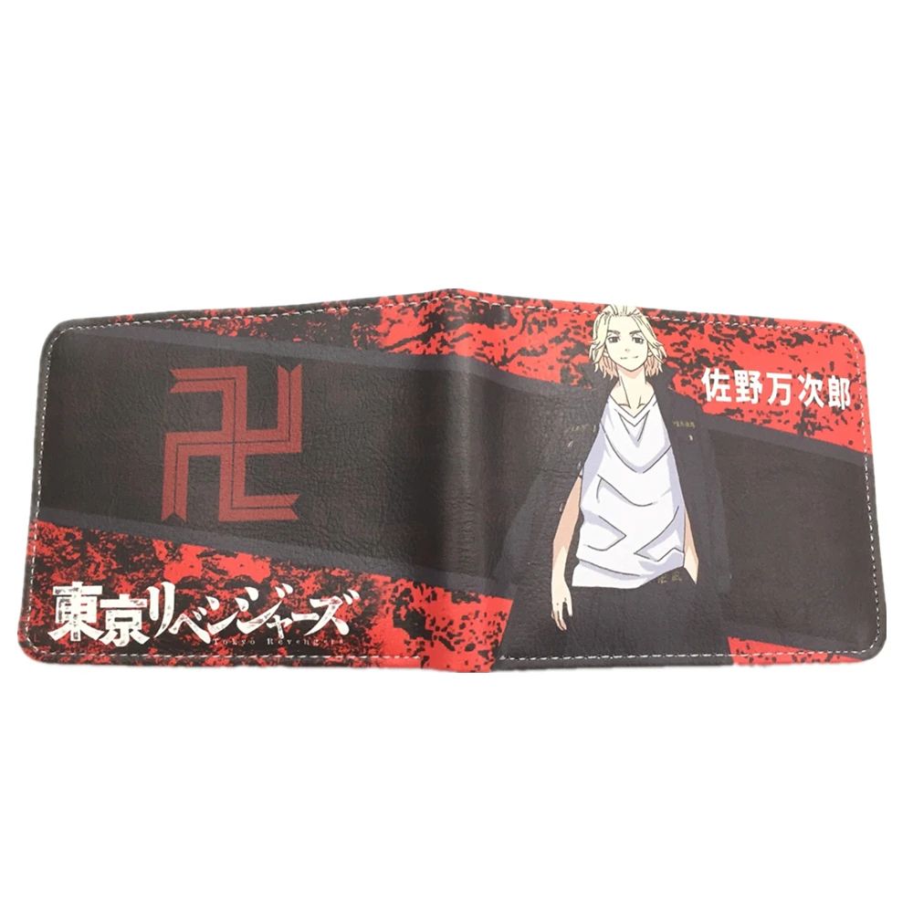 

Tokyo Revengers Cartoon Wallet Short Purse With Coin Pocket Card Holder