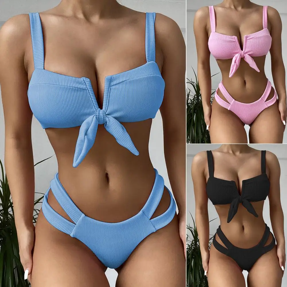 

Popular Bikini Set Elastic Comfortable Female Women Sexy Swimming Wear