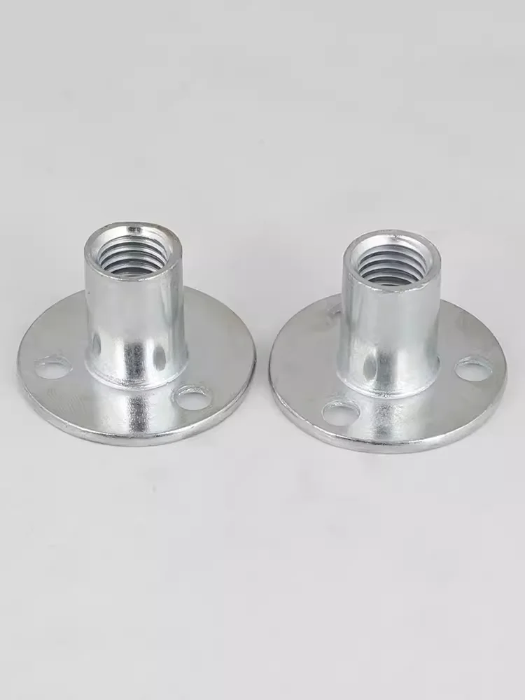 

100 шт. гайки с тремя отверстиями, оцинкованные стопорные мебельные черные гайки M6 M8 M10