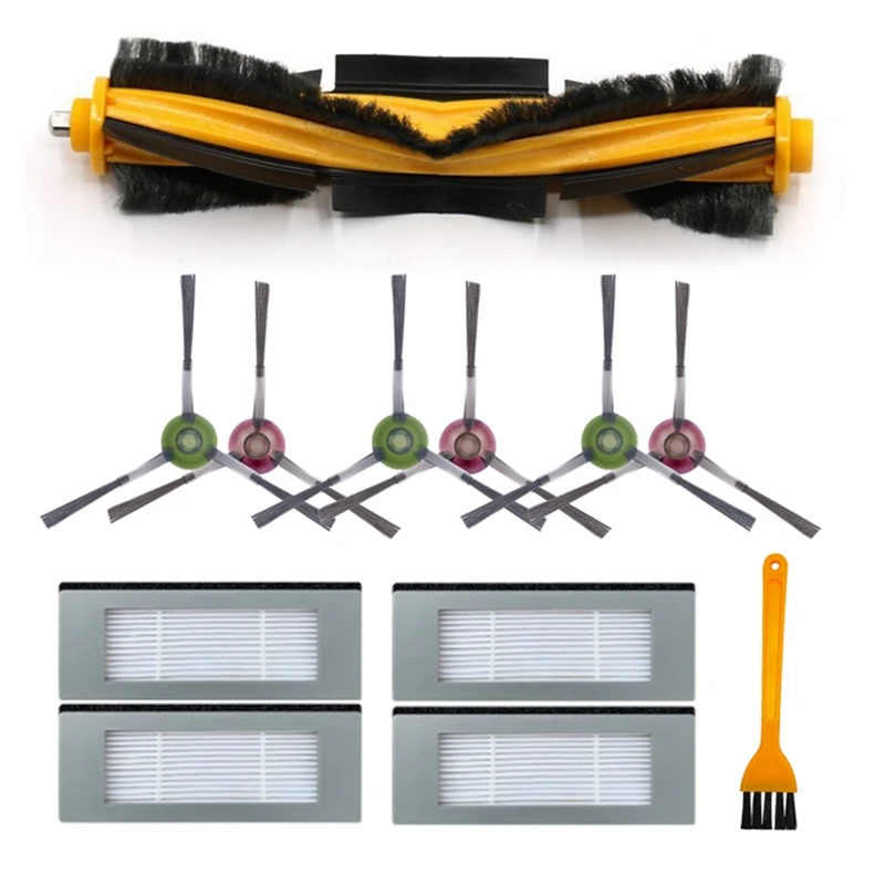 

HOT!Vacuum Main Side Brush Filter Kit For Ecovacs Deebot Ozmo 900 DN5G Vac Cleaner Parts Household Cleaning Accessories