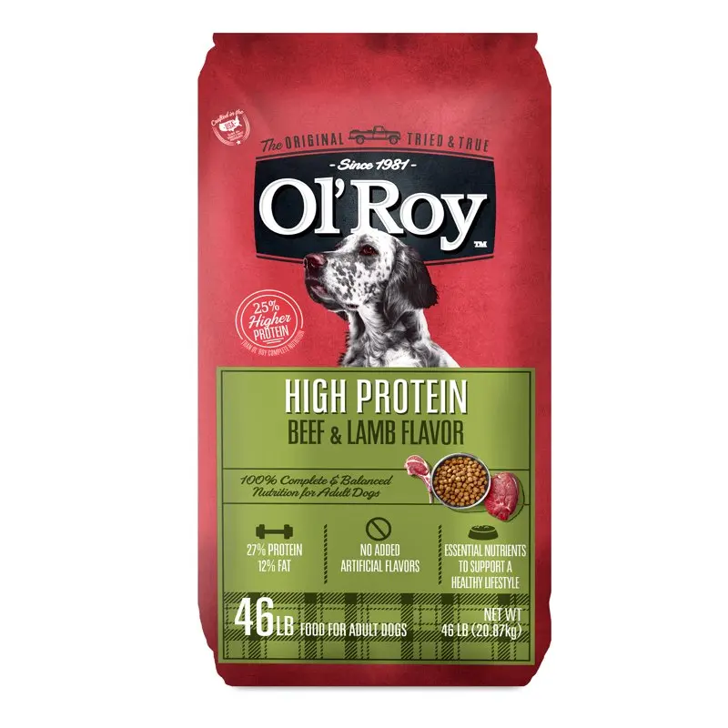 

Roy High Protein with Beef & Lamb Flavor Dry Dog Food