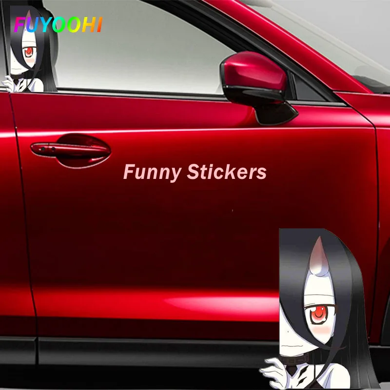 

FUYOOHI Exterior/Protection Funny Stickers Kantai Collection Personality Waterproof Decal Creative Windshield Trunk Car Styling