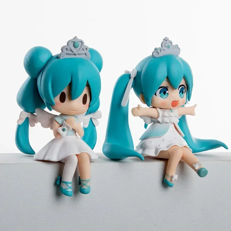 Фигурка Hatsune Miku Q Version игрушки подарки для детей украшение автомобиля кавайная