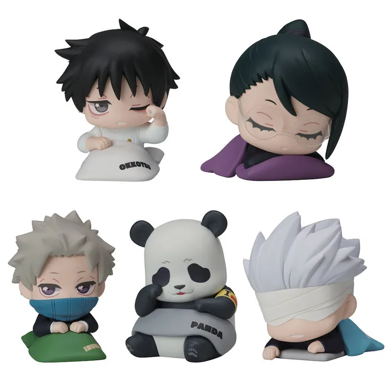 

Original StaSto Gashapon Capsule Anime Figure Jujutsu Kaisen Sleeping Gojo Inumaki Toge PandaModel Cute Doll Toys Birthday Gift
