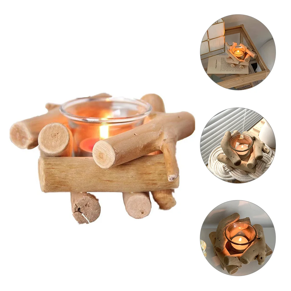 

3pcs Durable Portable Holder Pillar Holder Home Holder Dinner Holder Tabletop Holder