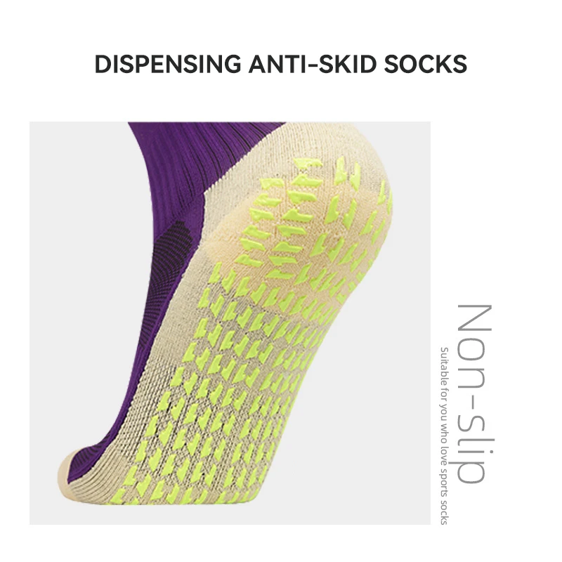 Рисунок 3 - Силиконовые Нескользящие футбольные носки для мужчин