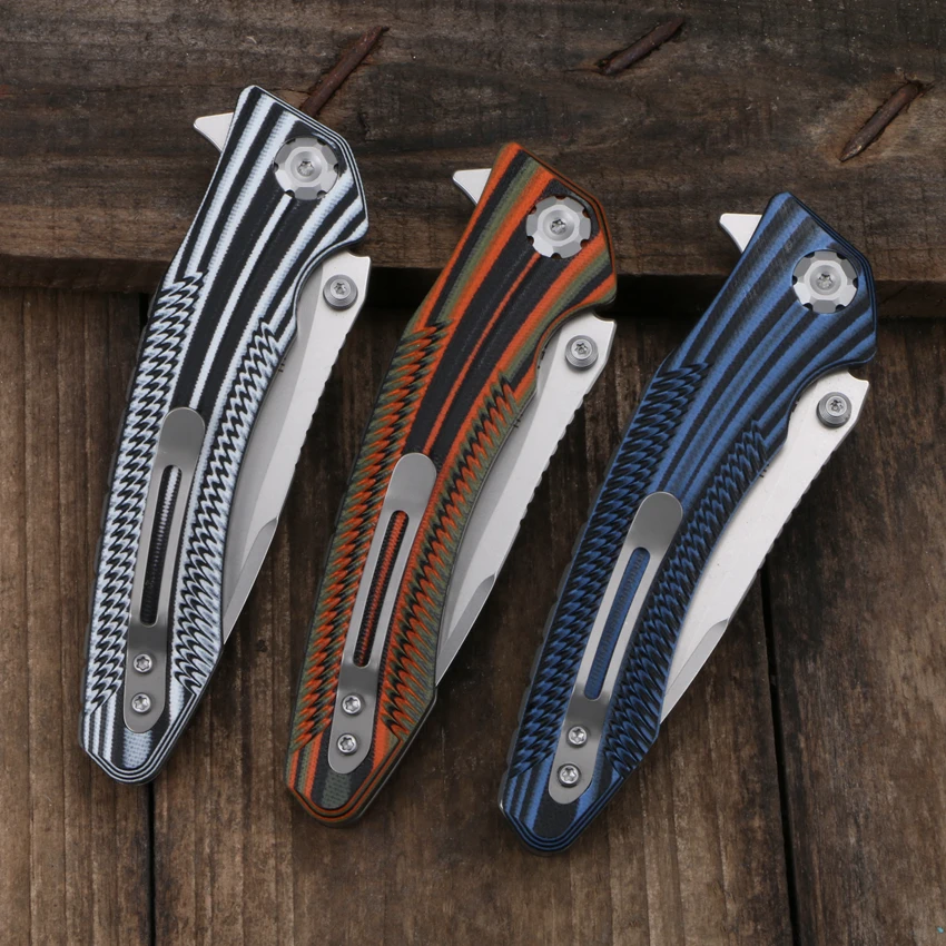 Складной нож Maxace Zealot 3 0 G10 с ручкой для повседневного использования самообороны