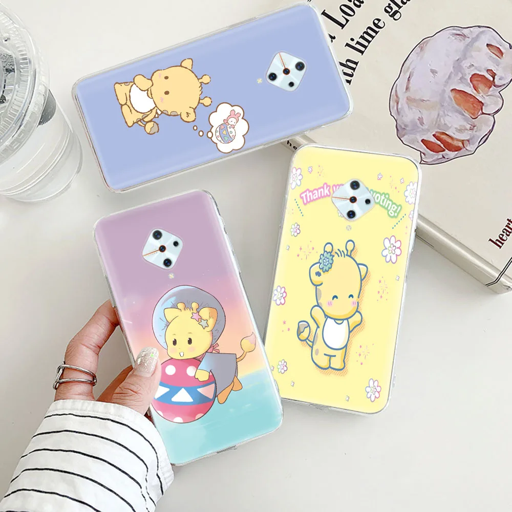 Прозрачный чехол для телефона Paupipo SugarMinuet Realme Narzo 50a 50 50I 20 30A Prime 10 9 C30S C35 C55 Plus