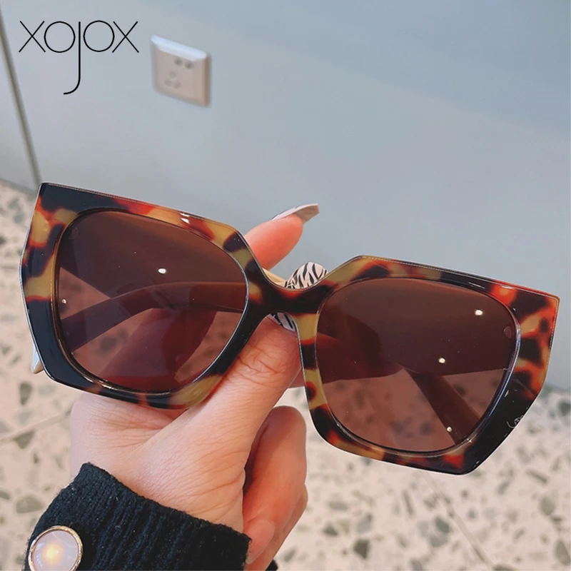 

Очки солнцезащитные XojoX для мужчин и женщин, декоративные, модные, большие, летние, для улицы, в стиле стимпанк, 2022
