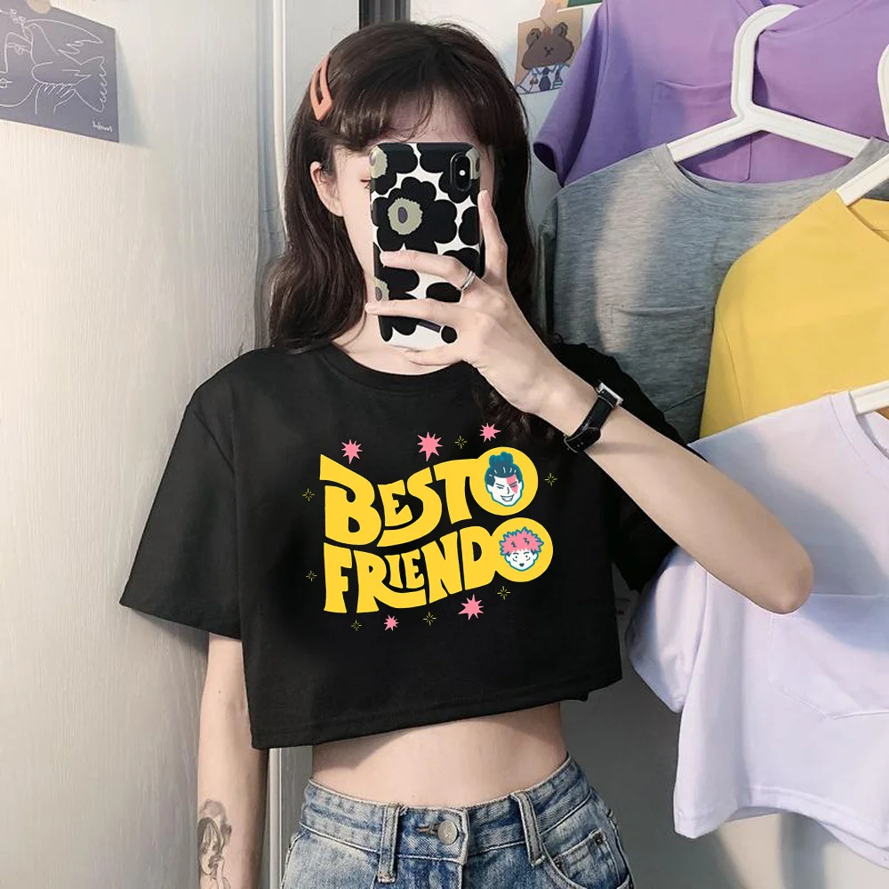 

Женская футболка в стиле хиппи, готический кроп-топ в стиле Харадзюку