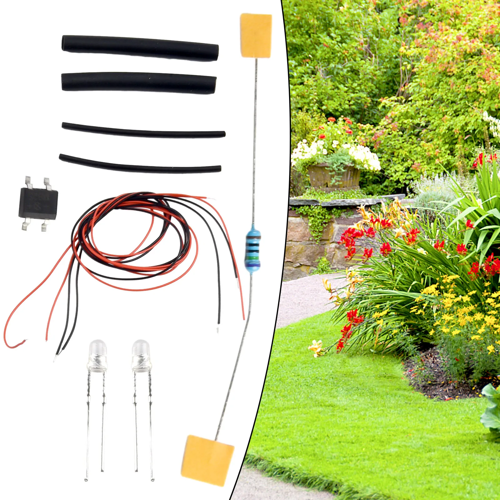 Украшение сада управление мерцанием простота установки горячая распродажа