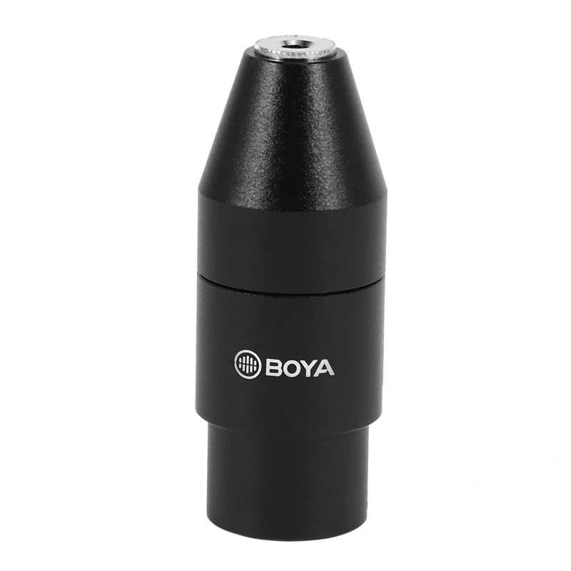 BOYA By 35C-Xlr 3 5 мм (Trs) Мини-гнездовой адаптер для микрофона с 3-контактным Xlr штекерным