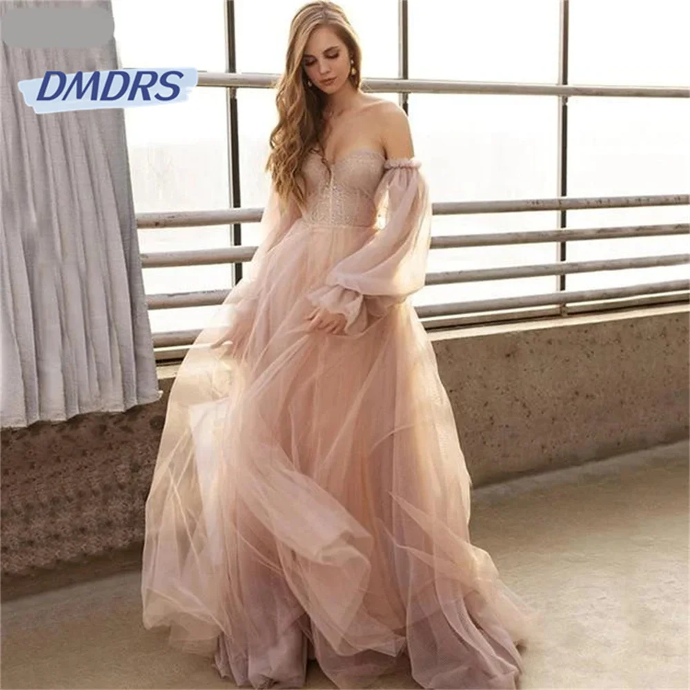 

Женское платье в пол, со съемным рукавом, трапециевидной формы