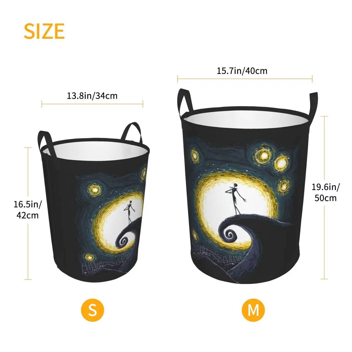 Большая корзина для белья MINISO