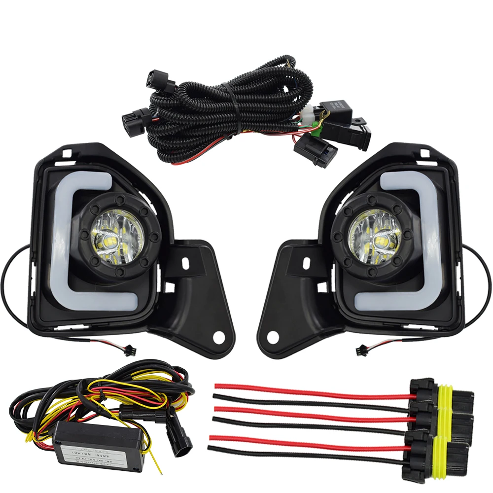 

SUNLOP HIACE TUNING AUTO PARTS CAR Hiace ACCESSORIES LED FOG LIGHT LAMP #001312 FOR HIACE 200 2014-2018 COMMUTER