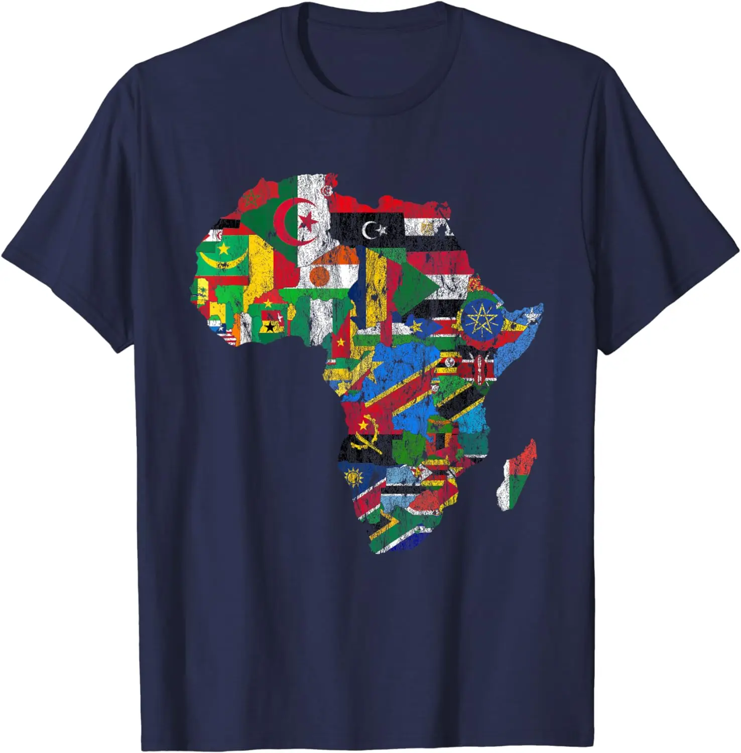 Флаги гордых африканских стран флаги континента любви Африканский силуэт карта
