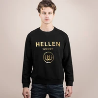 hellenwoody mens bronzing printed logo hoodies luxury cotton blend sweatshirts casual slim fit hooded clothing