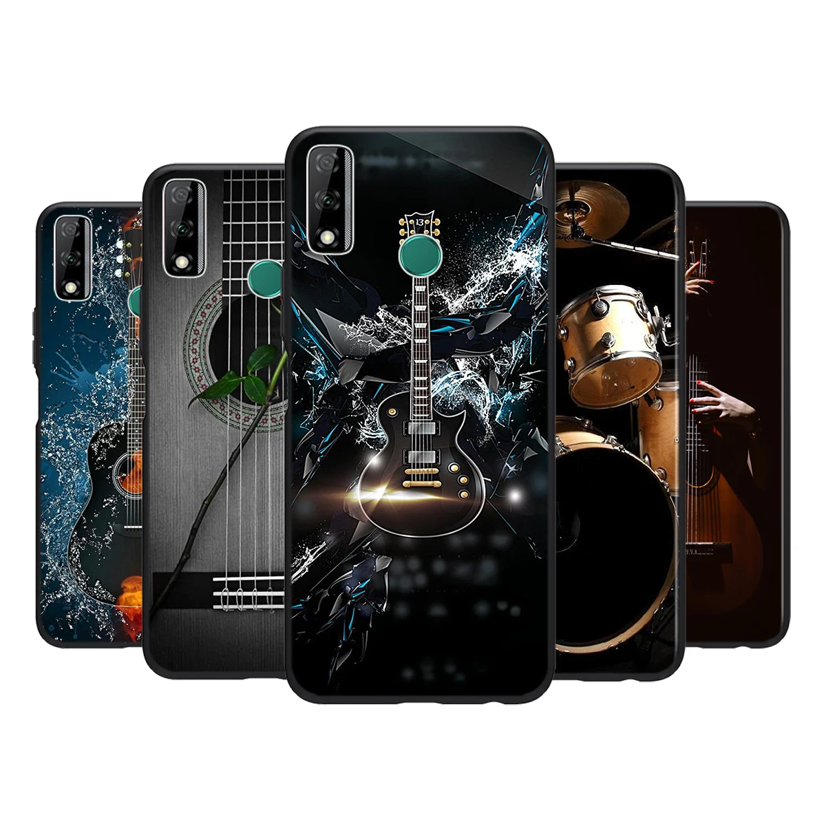 

Guitar Instrument Music For Huawei Y9S Y6S Y8S Y9A Y7A Y8P Y7P Y5P Y6P Y7 Y6 Y5 Pro Prime 2020 2019 Silicone Phone Case