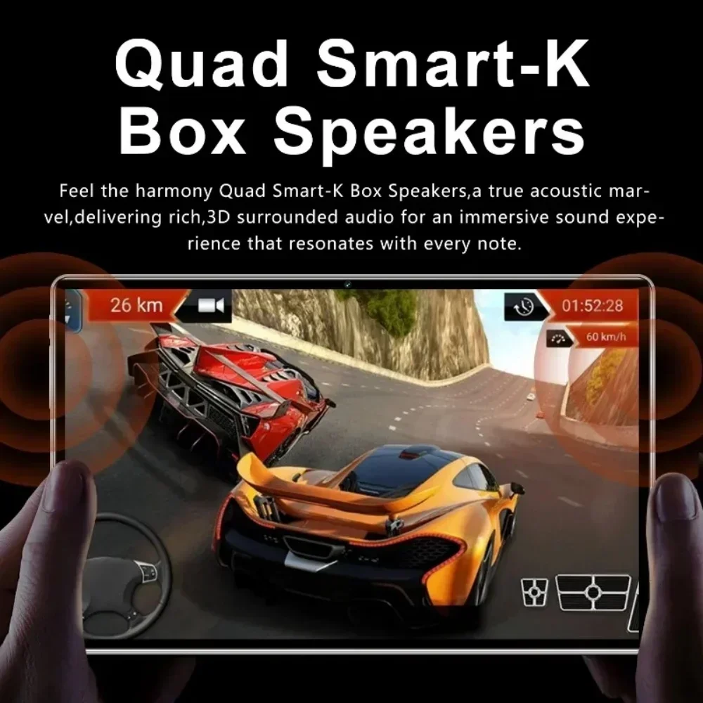 Новейший планшет iPad 17Pro Max на Android 16, 22 ГБ + 2 ТБ, 20000 мАч, Snapdragon 8 Gen 3, 5G, Dual SIM, Wi-Fi, HD, MI Tab, оригинальный планшетный ПК (art.: 3920da847ca79) - 3920da847ca79