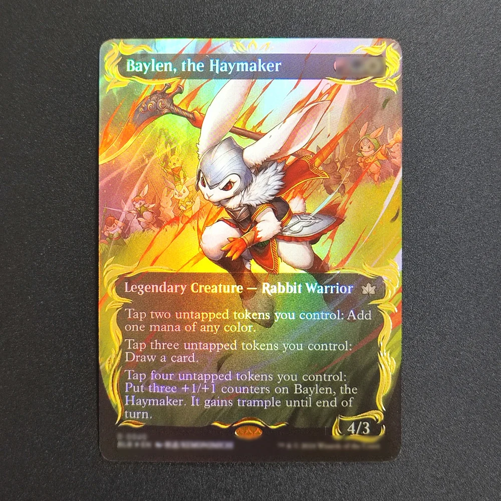 Фото Коллекционные карты Proxy TCG Magic: Lumra. Дух джунглей 0343 – Высококачественные игровые карты для настольных игр и торговли, игрушки №3