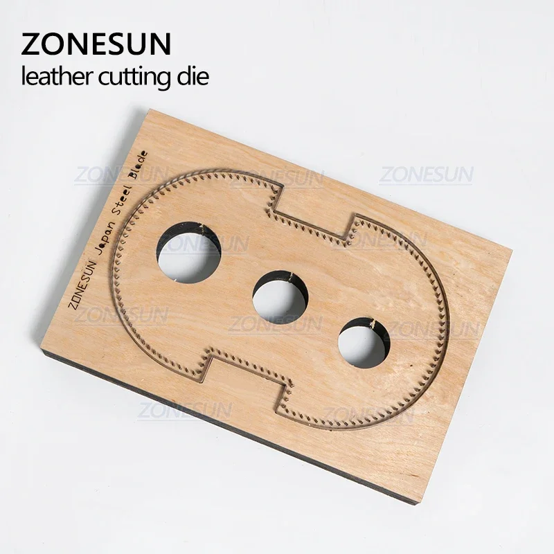 ZONESUN D1 Индивидуальный штамп для резки кожи инструмент рукоделия кошелек монет