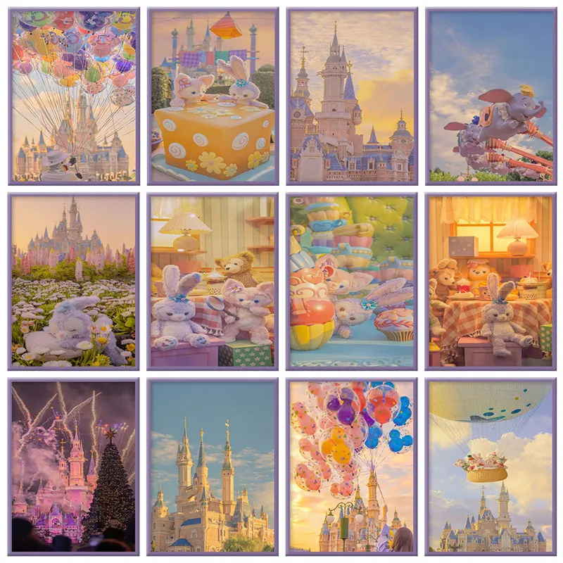 

Disney Cartoon Animals Stellalou Posters for Wall Modern Canvas Painting Dumbo Pictures Art Wall Prints for Living Room Decor