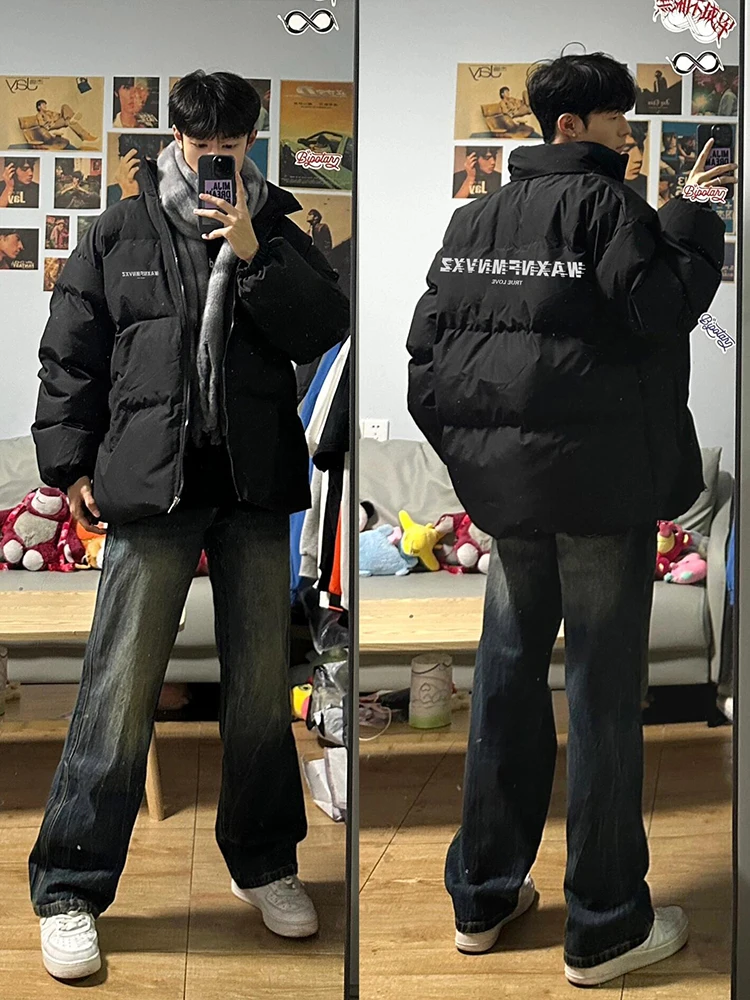 Европейская и американская куртка с креативным буквенным принтом