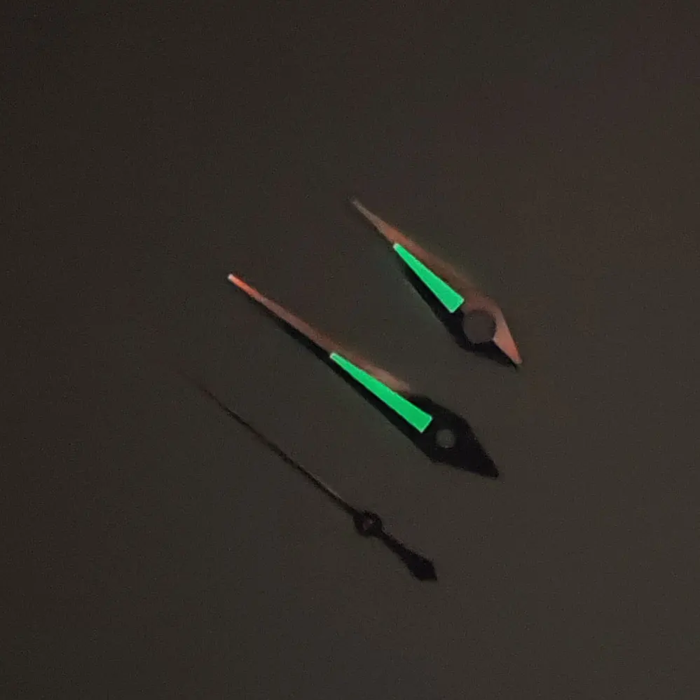 Modified Watch Hands Accessory Green Luminous Constellation Watch Hands Fit Japanese NH35 NH36 4R 7S Movement